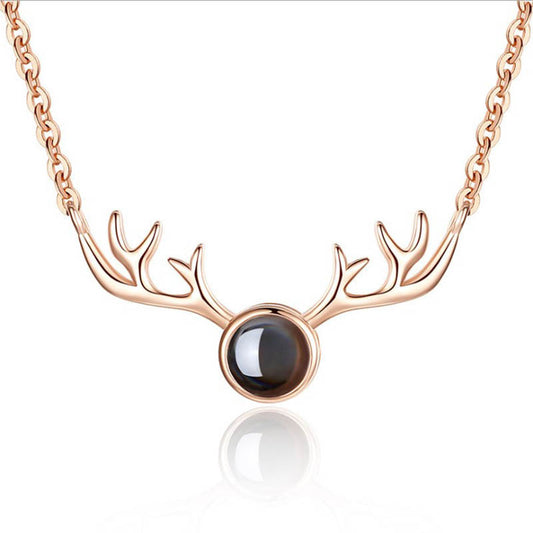 Black Forest Crown Necklace