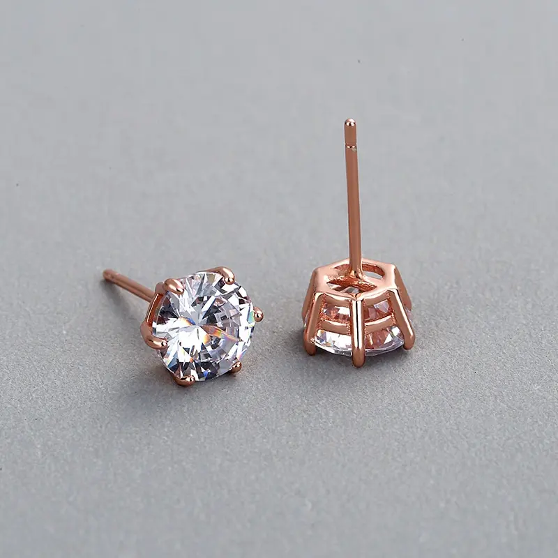 Rose Gold Blushing Earrings